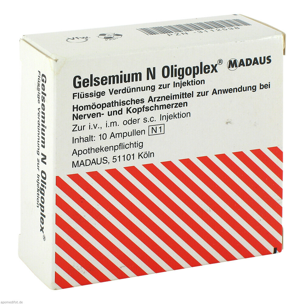 GELSEMIUM N OLIGOPLEX 10St (VIATRIS HEALTHCARE)