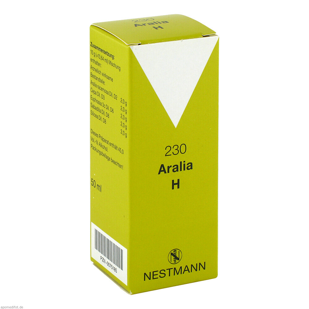 ARALIA H 230 NESTMANN 50ml (NESTMANN PHARMA GMBH)