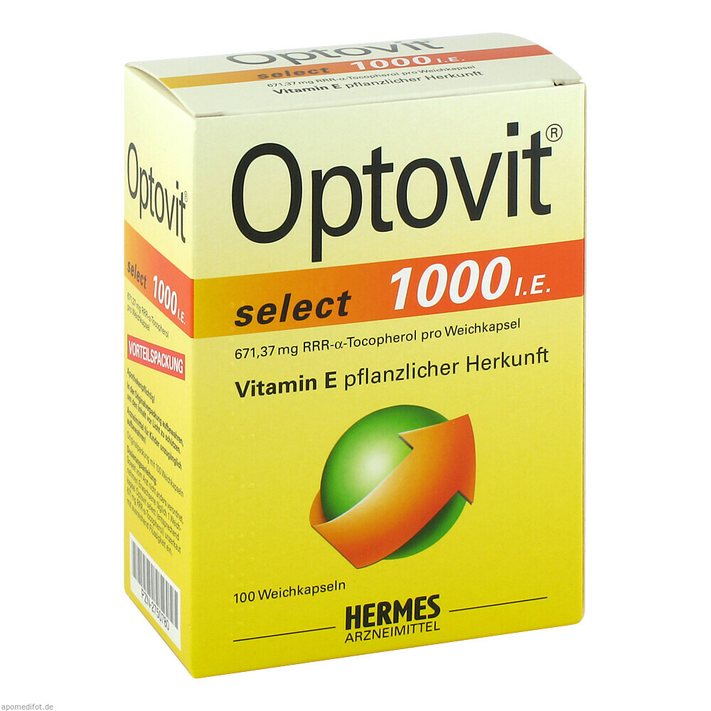 OPTOVIT SELECT 1000 I.E. 100St (HERMES)