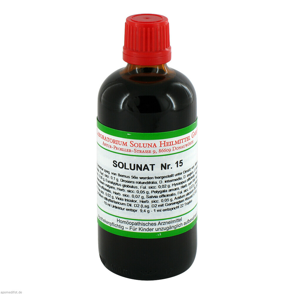 SOLUNAT NR 15 100ml (LABORATORI)