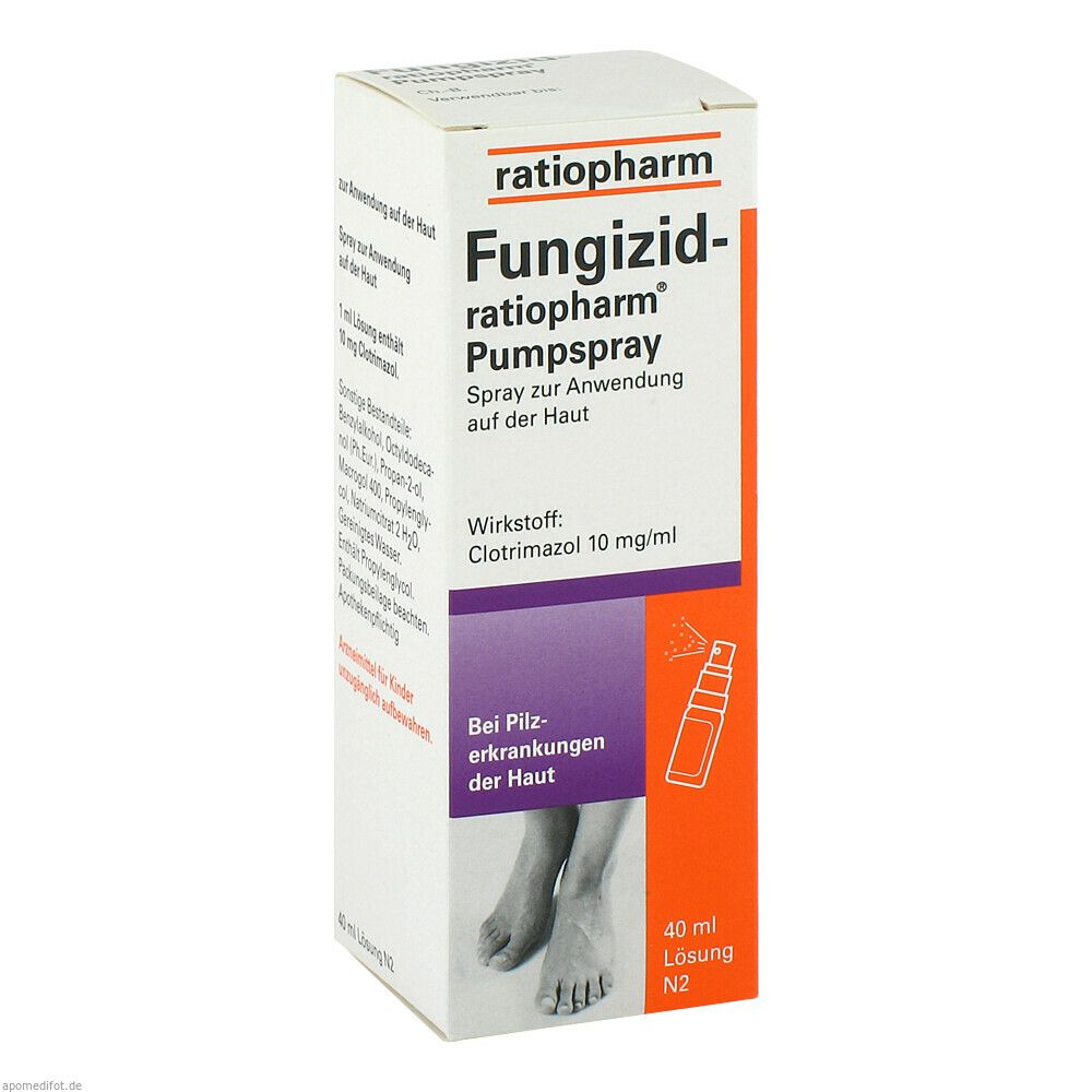 FUNGIZID RATIOPHARM PUMPSP 40ml (RATIOPHARM)