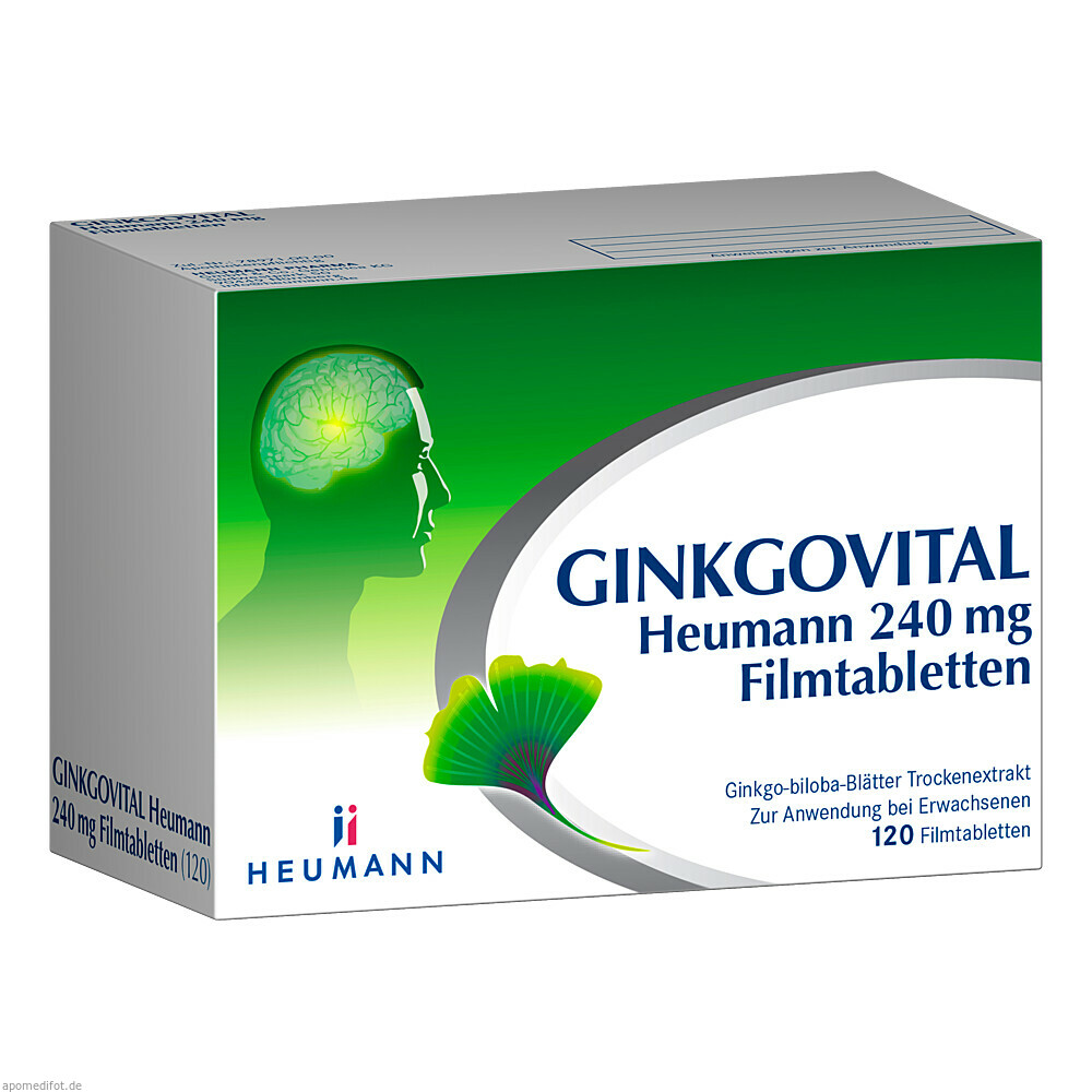 GINKGOVITAL HEUMANN 240MG 120St (HEUMANN PHARMA GENER.)