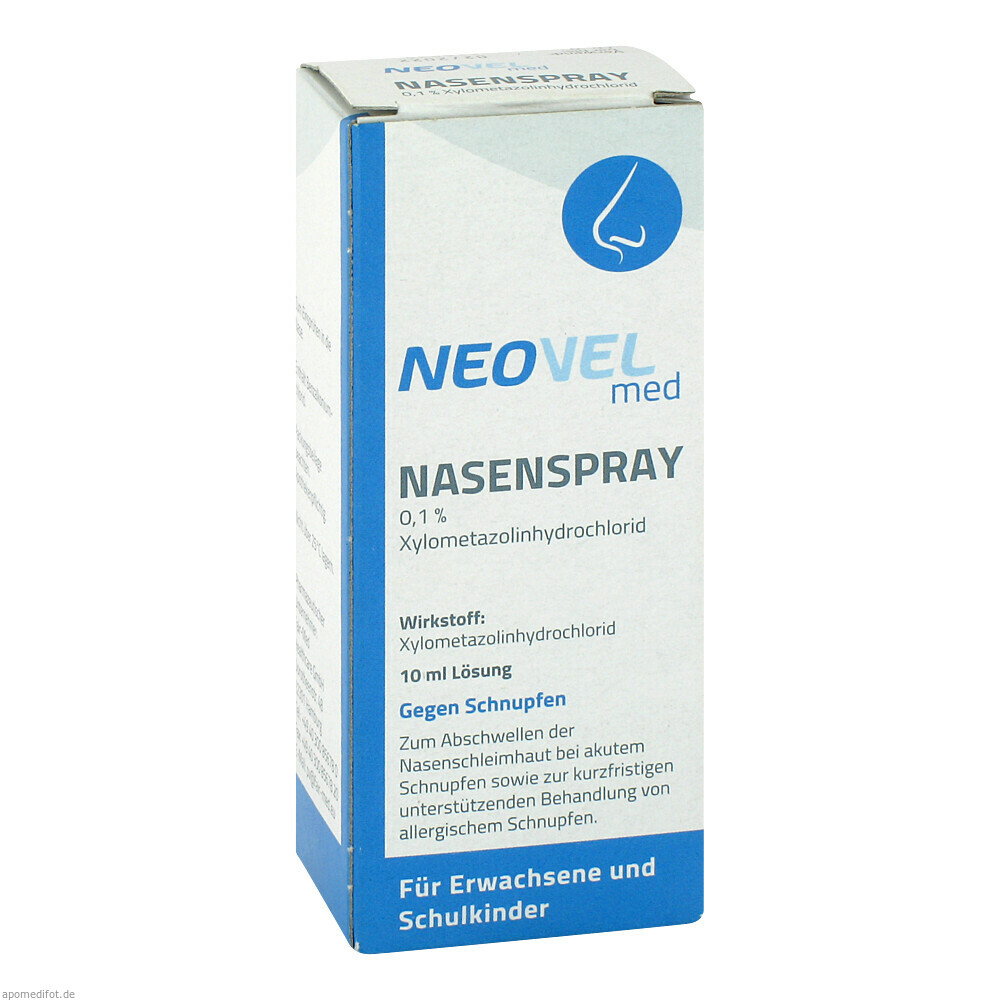 NEOVEL MED NASENSPRAY 0.1% 10ml (FAIRMED HEALTHCARE)